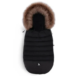 Зимний чехол для коляски Cottonmoose Alaskan Footmuf Black, 110x50 см купить в Кишиневе. Фото 1