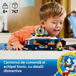 Set construcție Lego Sonic Team Sonic Command Truck, 747 elemente cumpăra în Chișinau. Foto 4