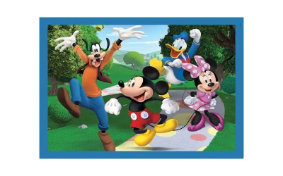 Puzzle Clementoni 4 in 1 Mickey Mouse ClubHouse, 72 elemente cumpăra în Chișinau. Foto 4
