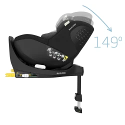 Автокресло 40-105 см (i-Size) Isofix Maxi-Cosi Mica Pro Eco Authentic Black, поворотное 360 купить в Кишиневе. Фото 6