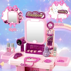 Игровой набор стилиста Essa Toys 3 в 1 Fashion Makeup купить в Кишиневе. Фото 3