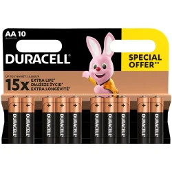 Set de baterii Duracell AA MN1500, 10 buc. cumpăra în Chișinau. Foto 1