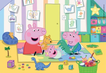 Пазл Clementoni Peppa Pig, 2x20 элементов купить в Кишиневе. Фото 3