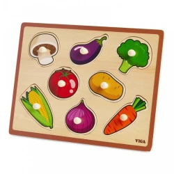 Puzzle Viga Legume, 8 elemente cumpăra în Chișinau. Foto 2