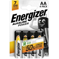 Набор батареек Energizer AA Alkaline Power, 4 шт. купить в Кишиневе. Фото 1