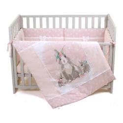 Комплект в кроватку Veres Summer Bunny (6 предметов), 120x60 см купить в Кишиневе. Фото 1