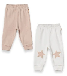 Pantaloni BabyCosy Ivory & Beige, 2 buc. (18-24L) cumpăra în Chișinau. Foto 1