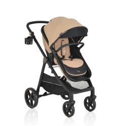 Cărucior 2/1 cu bloc reversibil Moni Tokyo Beige cumpăra în Chișinau. Foto 3