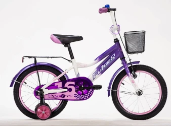 Bicicleta Fulger Race Kid alb/violet, roți 16 cumpăra în Chișinau