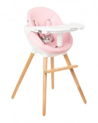 Стульчик для кормления 2 в 1 KikkaBoo Elma Pink купить в Кишиневе. Фото 1