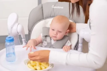 Стульчик для кормления 2 в 1 Caretero Indigo Light Grey купить в Кишиневе. Фото 18