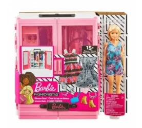 Set Barbie "Dulap-valiză pentru haine cu o păpușă" cumpăra în Chișinau. Foto 2