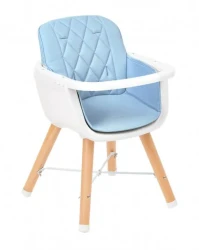 Scaun de masa 2 in 1 KikkaBoo Woody Blue cumpăra în Chișinau. Foto 5