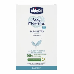 Sapun Chicco Baby Moments cu Glicerina Vegetala, 100 g cumpăra în Chișinau. Foto 1