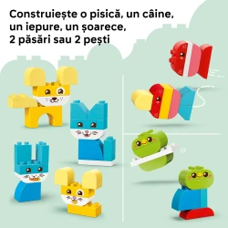 Set construcție Lego Duplo 3 in 1 My First Creative Cute Pets, 24 elemente cumpăra în Chișinau. Foto 8