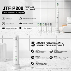 Электрическая зубная щётка JTF Sonic P200 White купить в Кишиневе. Фото 8