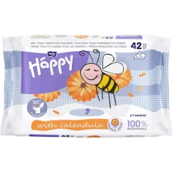 Servetele umede pentru igiena intima Bella Baby Happy Calendula, 42 buc. cumpăra în Chișinau. Foto 1