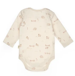 Body cu mânecă lungă BabyCosy Cream, 2 buc. (12-18L) cumpăra în Chișinau. Foto 4