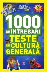 Carte 1000 de întrebări. Teste de cultură generală Vol.6 - National Geographic Kids cumpăra în Chișinau. Foto 1