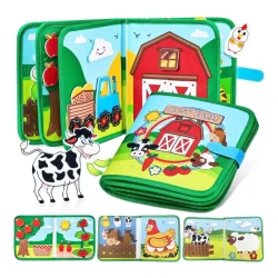 Carte educațională New World Busy Farm cumpăra în Chișinau. Foto 3
