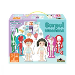 Puzzle educativ Noriel Corpul omenesc, 60 elemente cumpăra în Chișinau. Foto 3