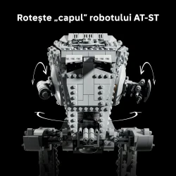 Set construcție Lego Star Wars Robot AT-ST, 1513 elemente cumpăra în Chișinau. Foto 6