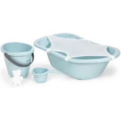 Набор ванночки с подставкой BabyJem Turquoise, 5 предмета купить в Кишиневе