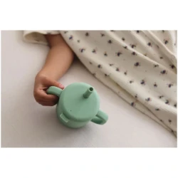 Cană cu pai din silicon Beaba Sage Green (8+ luni), 170 ml cumpăra în Chișinau. Foto 5