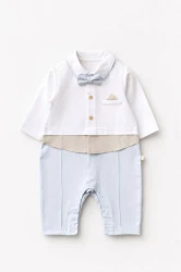 Комбинезон Mymio Blue & Beige (1-3М) купить в Кишиневе. Фото 1