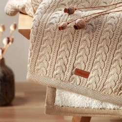 Păturică BabyOno Braided Beige, 75×100 cm cumpăra în Chișinau. Foto 5