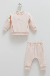 Комплект из 2 штук Caramell Petite Baby Pink (6-9М) купить в Кишиневе. Фото 1