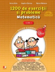 Carte 1200 de exerciții și probleme. Matematica. Clasa a I-a - Copilul deștept cumpăra în Chișinau. Foto 1