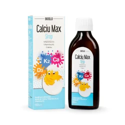 Sirop Bioslo Calciu Max (Vitamina D3+Vitamina K2+Calciu), 150ml cumpăra în Chișinau. Foto 1