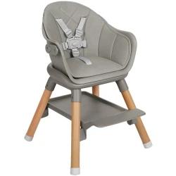 Scaun pentru hranire 6 in 1 Kikkaboo Woody Grey cumpăra în Chișinau. Foto 7
