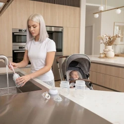 Щётка для бутылочек и сосок BabyOno Pink купить в Кишиневе. Фото 7