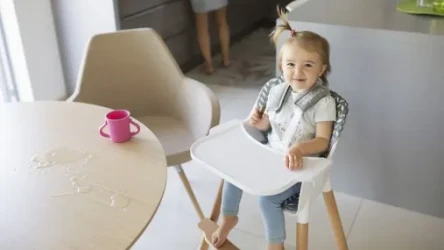 Стульчик для кормления 2 в 1 Lionelo Koen Yellow Grey купить в Кишиневе. Фото 7