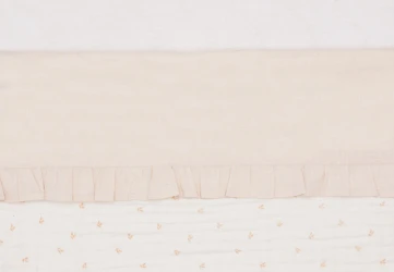 Простыня для детской кроватки Jollein Ruffle Natural, 120x150 см купить в Кишиневе. Фото 3
