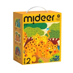 Puzzle educativ Mideer Level Up Level 2 Animal Families, 37 elemente cumpăra în Chișinau. Foto 1