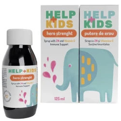 Сироп Humane Care Help Kids Hero Strenght Zinc+C, 125 мл купить в Кишиневе. Фото 1