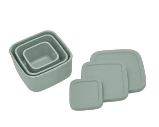 Set de 3 recipiente Kikkaboo Platinum Silicone Sage Mint cumpăra în Chișinau. Foto 2