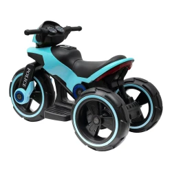 Motocicletă electrică pentru copii Baby Mix Police albastră cumpăra în Chișinau. Foto 3