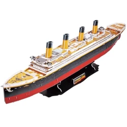 Puzzle 3D Cubic Fun Titanic, 113 elemente cumpăra în Chișinau. Foto 3