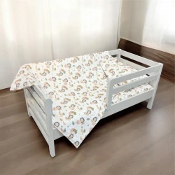 Детская кровать Goydalka Aurora Grey, 160×80 см купить в Кишиневе. Фото 2