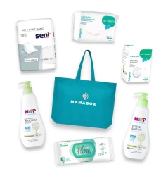 Geantă pentru maternitate Mamabox Basic Babyono/HIPP, 16 articole cumpăra în Chișinau. Foto 1