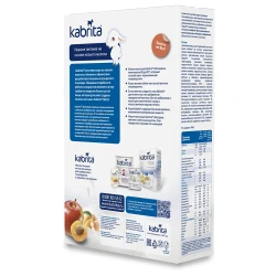 Каша Kabrita с козьим молоком гречневая-яблоком-абрикосом (5 месяцев+), 180 г купить в Кишиневе. Фото 2