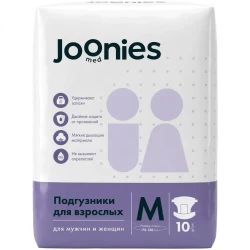 Scutece pentru adulti Joonies Med, marimea M, 10 buc. cumpăra în Chișinau. Foto 1