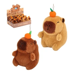 Мягкий брелок-плюш Essa Toys Капибара со звуком, 2 модели купить в Кишиневе. Фото 1