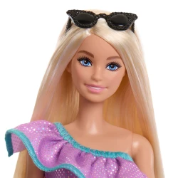 Кукла Barbie Fashionistas Party Fashions HYT61, с 3 вечерними нарядами и аксессуарами купить в Кишиневе. Фото 5