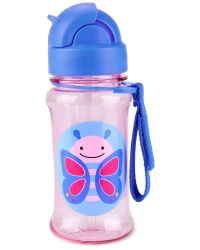Cană cu pai Skip Hop Tritan Zoo Butterfly (12 luni+), 355 ml cumpăra în Chișinau. Foto 2