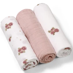 Pelinci din bumbac BabyOno Extra Soft Pink (70x70 cm), 3 buc. cumpăra în Chișinau. Foto 1